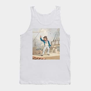 Caricature of a Sailor (One of a Set of Three) by John Sell Cotman Tank Top